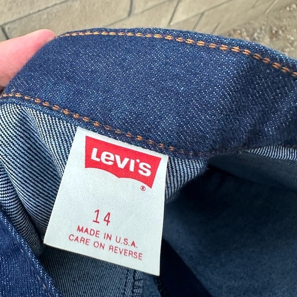 Vintage Levi’s Mom Jeans Indigo Blue Made In The USA Women’s Size 14 ( 29 ) - Picture 4 of 12